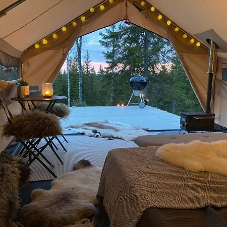 Glamping Tent With Amazing View In The Forest Турсбю Экстерьер фото